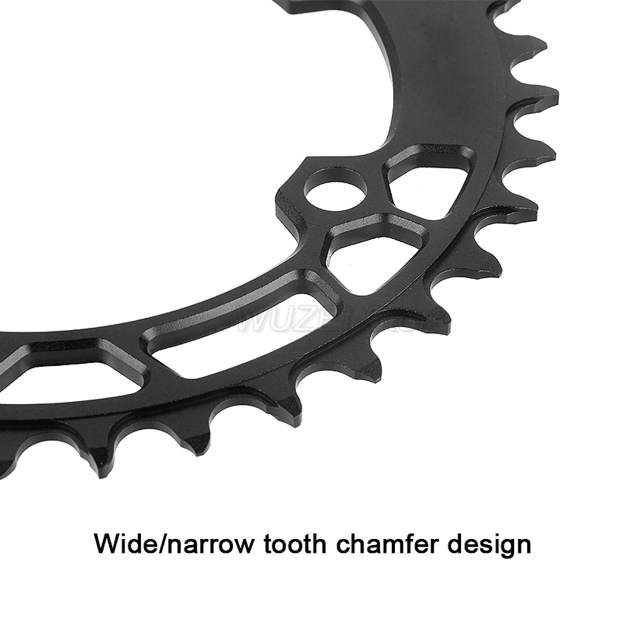 WUZEI MTB Bicycle Chainring 96 BCD Mountain Bike Chainwheel 12S 11S 10S 34T 36T 38T Sprocket for Shimano MT510 M5100 M7000