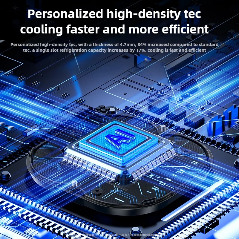 TH16 Pro عالي الطاقة AI تبريد قوي أشباه الموصلات المغناطيسي ومشبك خلفي للهاتف المحمول PUBG لعبة برودة آيفون أندرويد المبرد #5