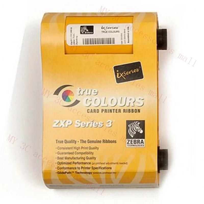 ZXP Series 3 color ymcko ribbon for zebra zxp3 printer 800033-840 200 prints