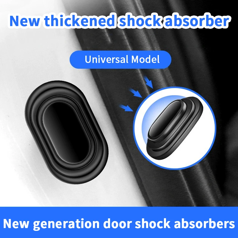 

Shock-Absorbing Silicone Bumpers, Adhesive Backing, Noise Reduction, Anti-Rattle Kit