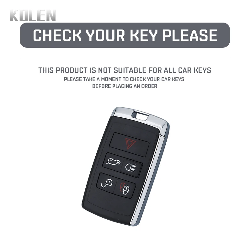 TPU Car Remote Key Case Cover Shell For Land Rover Range Rover Sport Evoque Velar Discovery 5 For Jaguar XE E-PACE XF Keyless