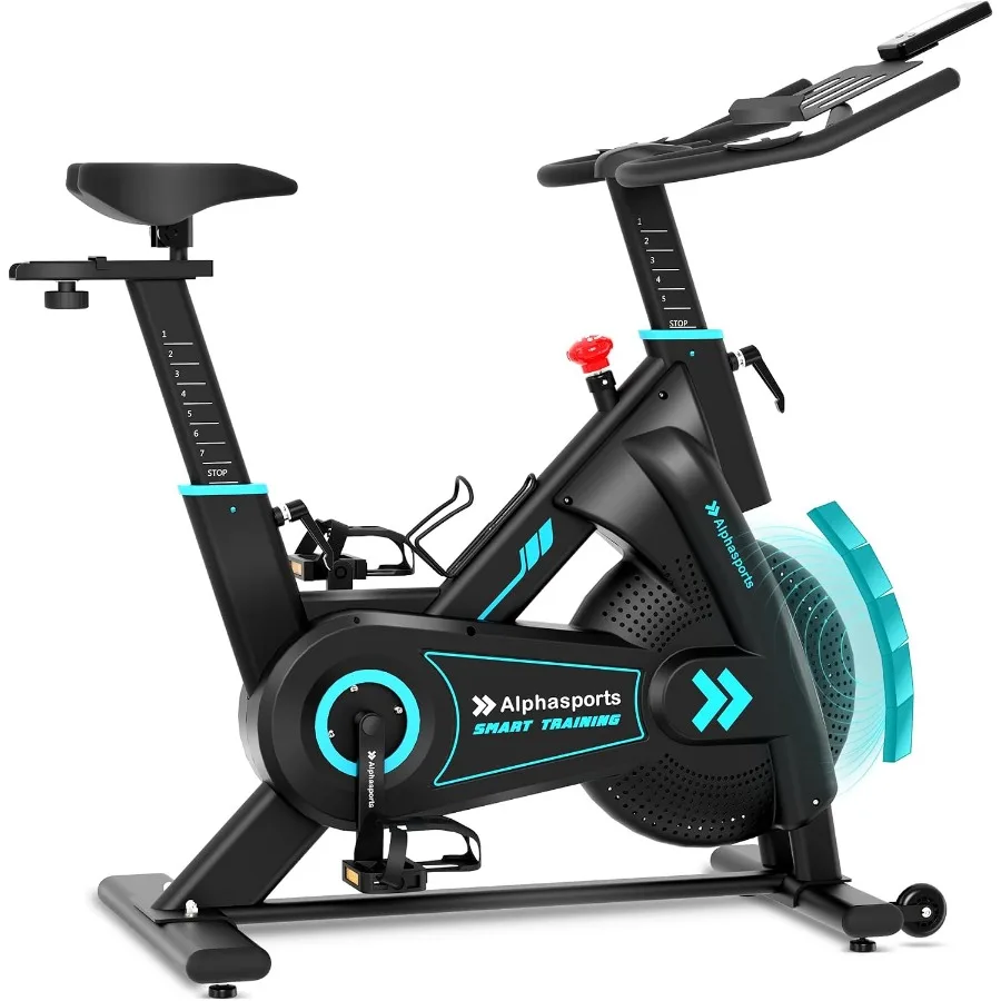 Fully-Enclosed Flywheel Magnetic Exercise Bike for Home