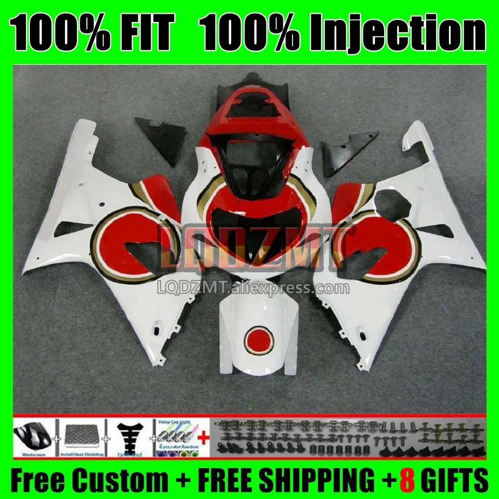 Injection For SUZUKI GSXR-1000 K2 GSXR Lucky Strike 1000 CC GSXR1000 11No.15 GSX-R1000 00 01 02 GSX R1000 2000 2001 2002 Fairing