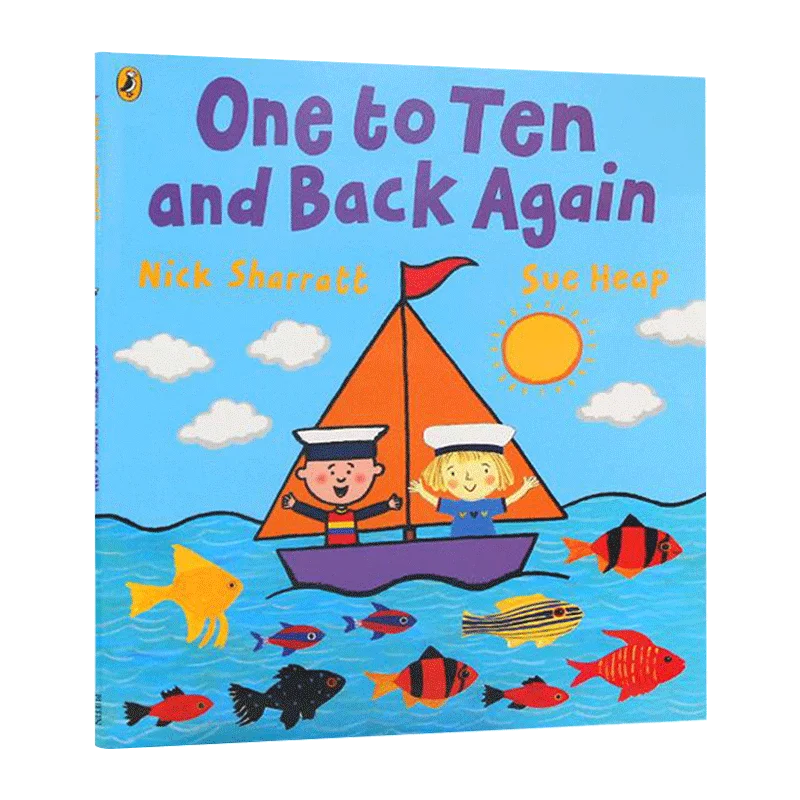 

One To Ten and Back Again Original English Picture Book