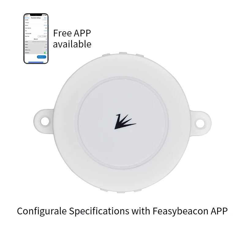 Imagem -04 - Beacon Bluetooth para Rastreamento Interno Iot Beacon Programável Bateria de Longa Duração Da14531 10 Anos de Duração da Bateria Bluetooth 5.1