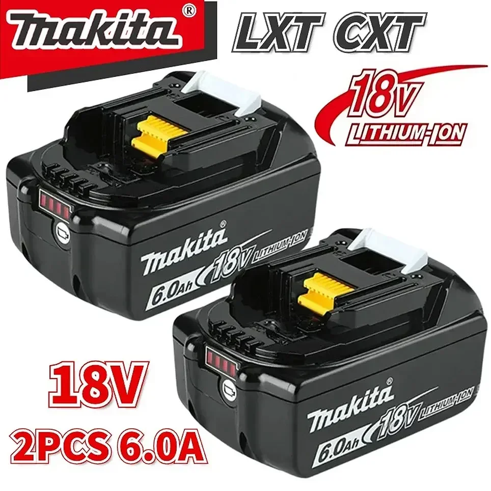 

Makita Original Lithium ion Rechargeable Battery 18V 6000mAh 18v 6.0Ah drill Replacement Battery BL1860 BL1830 BL1850 BL1860B