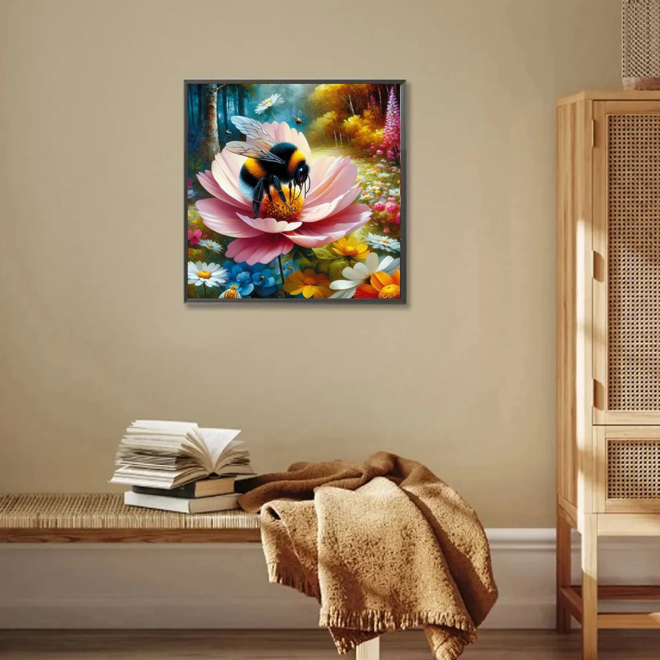 5D DIY Diamond Painting Flower Diamond Embroidery Painting Full Round Square Diamond Mosaic DIY Rhinestones Home Decor Gift