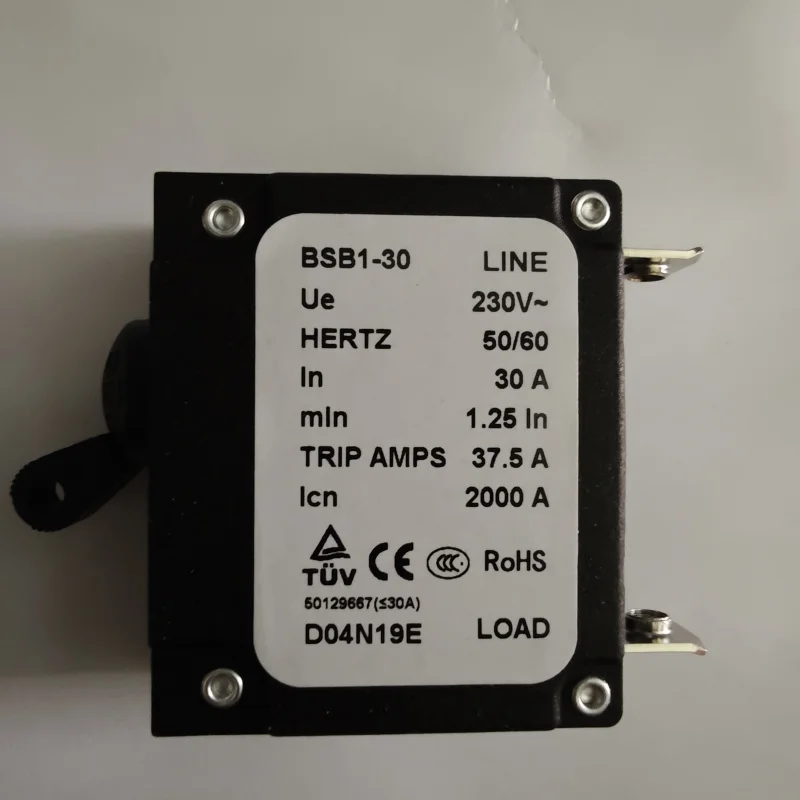 1 個発電機 1P 空気回路ブレーカースイッチ単相 BSB1-30 230V 8A-50A