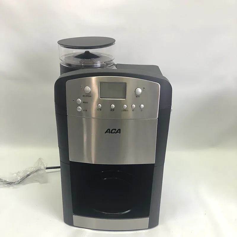 Household Italian Coffee Machine Drip Coffee Maker Small Semi-automatic Steam Milk Frother Coffee Grinder