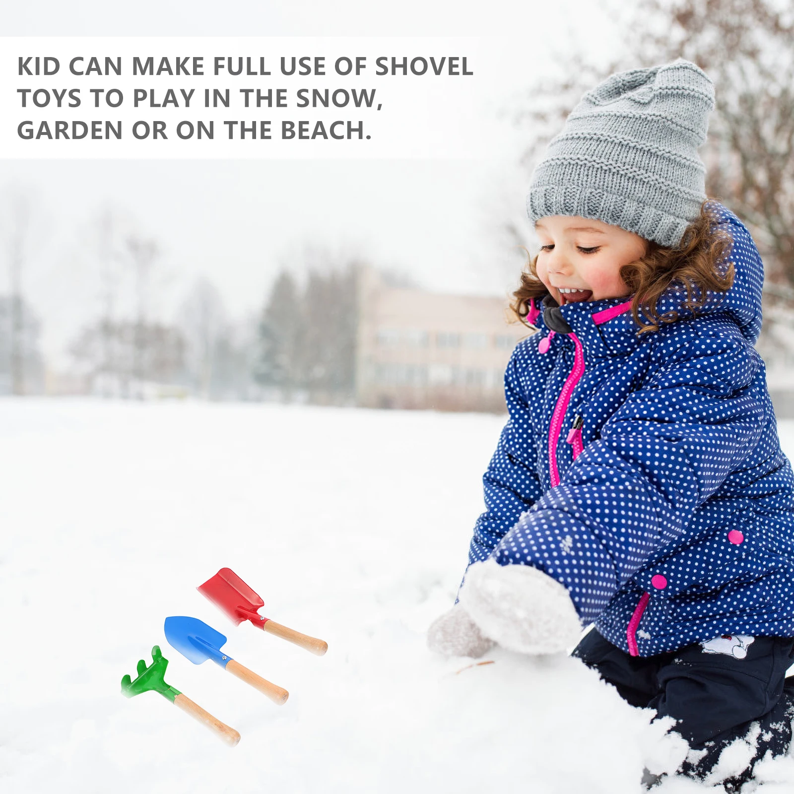 

Mini Shovel Gardening Tools Kids Lawn Children's Toys for Accessories Toddlers Outdoor Set Yard