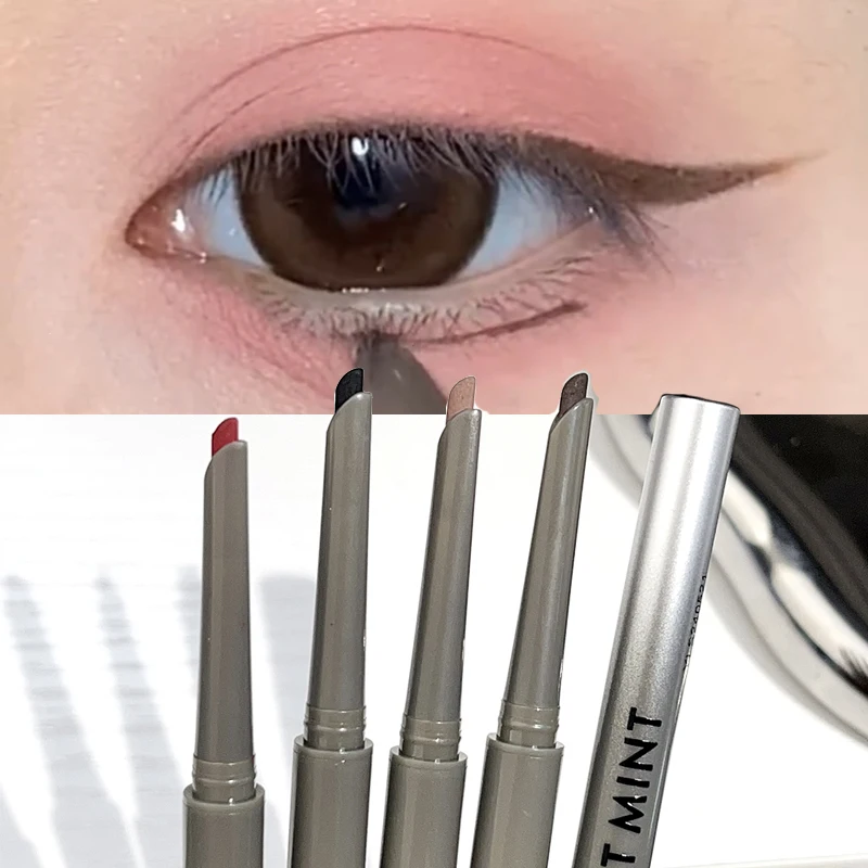 Lasting Matte Eyeliner Gel Pen Waterproof Black Brown Red Smooth Easy To Wear Contouring Eyelid Eye Pencil Eyes Makeup Cosmetics