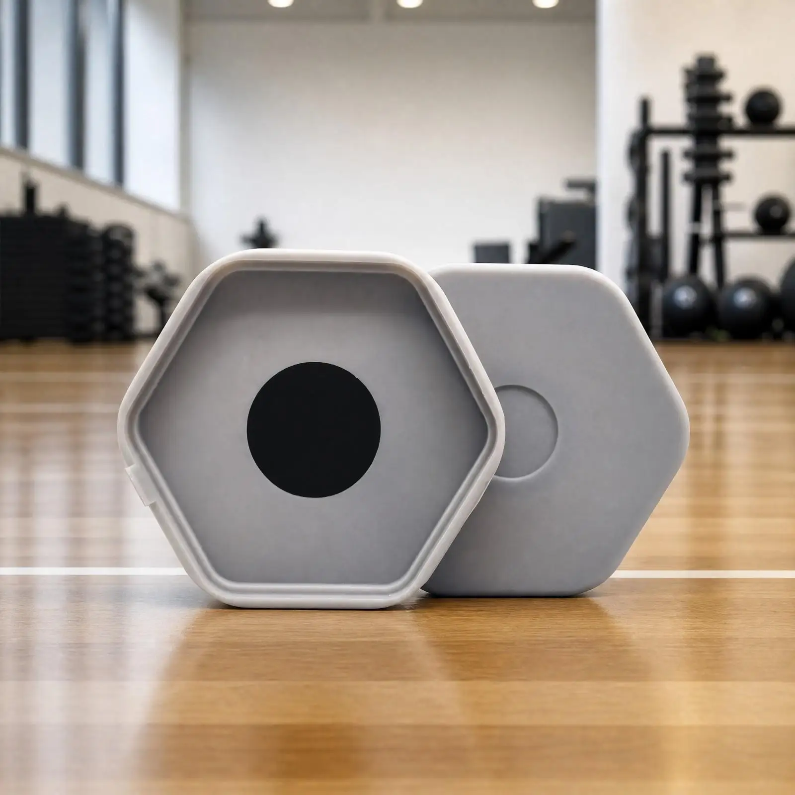 Reaction Training Light Base Holder with Stable Hexagonal Design for Quick Response Drills