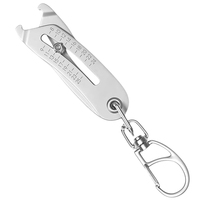 Portable Precise Thread Size Checker Keychain Bolt And Nut Identifier Gauge Size Gauge Precise Bolt Size Finder Keychain