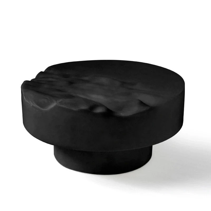 

Современный журнальный столик с имитацией мрамора, волнистая волна, итальянский дизайн, круглая гостиная из стекловолокна, дом