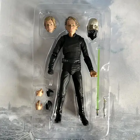 स्टार वार्स SHफिगर ल्यूक स्काईवॉकर PVC एक्शन फिगर संग्रहणीय मॉडल खिलौना उपहार बच्चों के लिए 15CM 12 best sales ल्यूक स्काईवॉकर का चित्र - №4