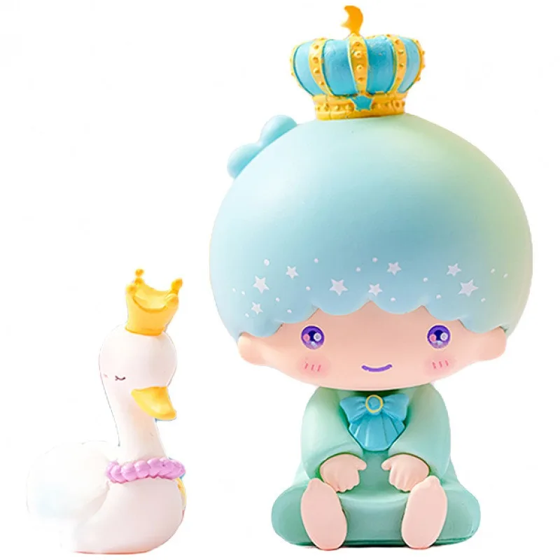 Sanrio Kawaii Hello Kitty Melody Cinnamoroll Dream Series caja ciega hecha a mano Kulomi adorno de escritorio regalos de cumpleaños