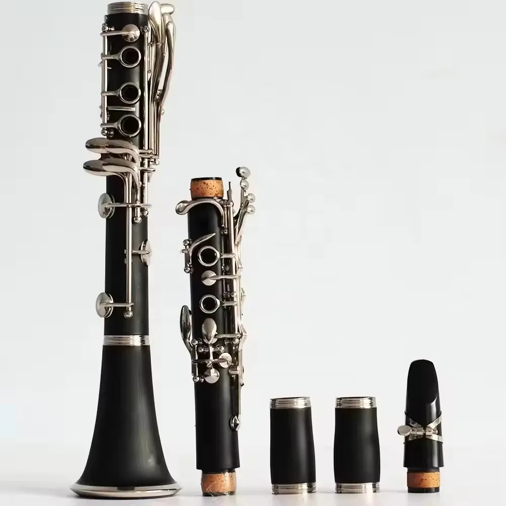 

Wholesale Hard Rubber Nickel Plated 18 Key Bb Clarinet