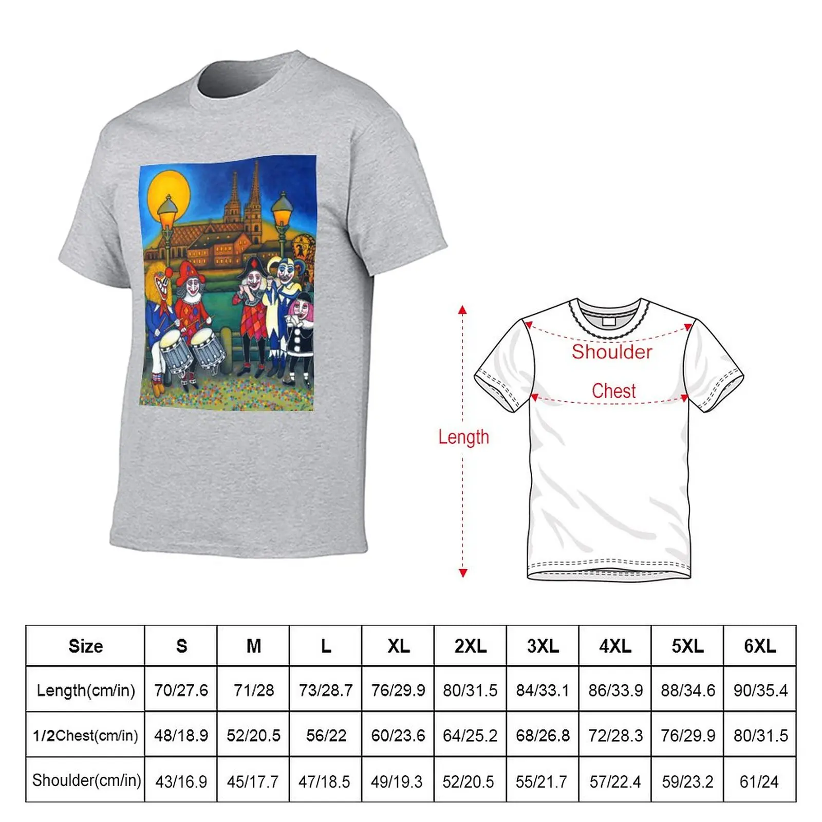 Basel Fasnacht/Carnival Memories T-Shirt graphics t shirt oversized t shirt t shirts for men pack