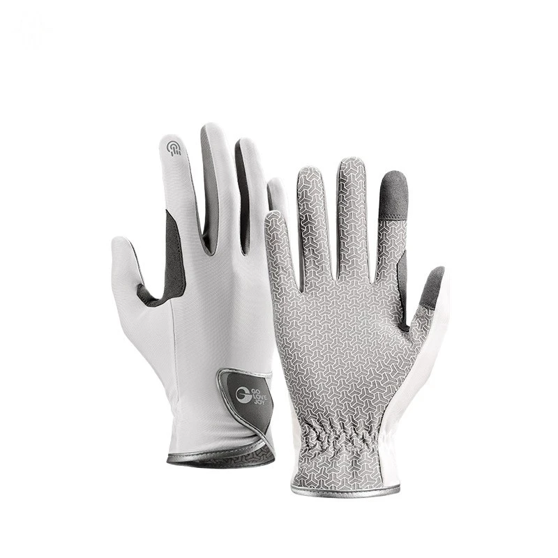 

Breathable Non-Slip Horse Riding Gloves, Lightweight Sun Protection Wear-Resistant Equestrian Gloves for Men Women