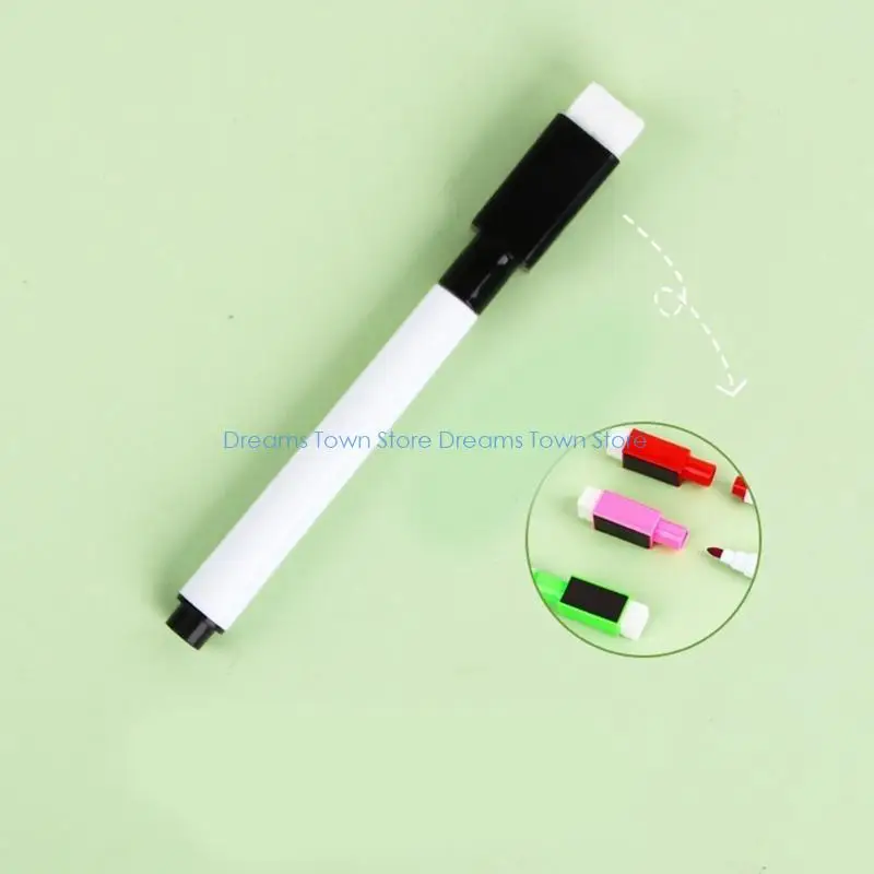 

HX6A 20 шт. быстросохнущая сухая ручка для стирания стирающих маркеров магнитные маркеры для доски ручки для белой доски