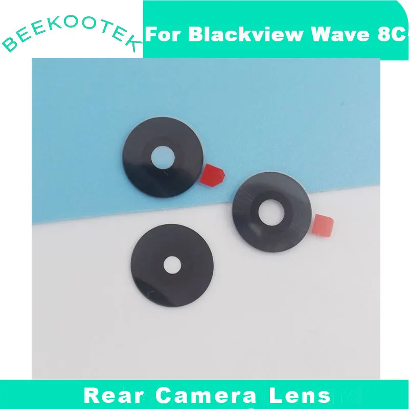 

Новый оригинальный объектив задней камеры Blackview Wave 8C, вспышка, макрообъектив камеры, стеклянная крышка для смартфона Blackview Wave 8C