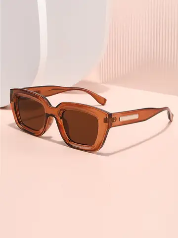2023 New Retro Square Europe And America Cross-border Men and Women Fashion Ins Wear Sunglasses