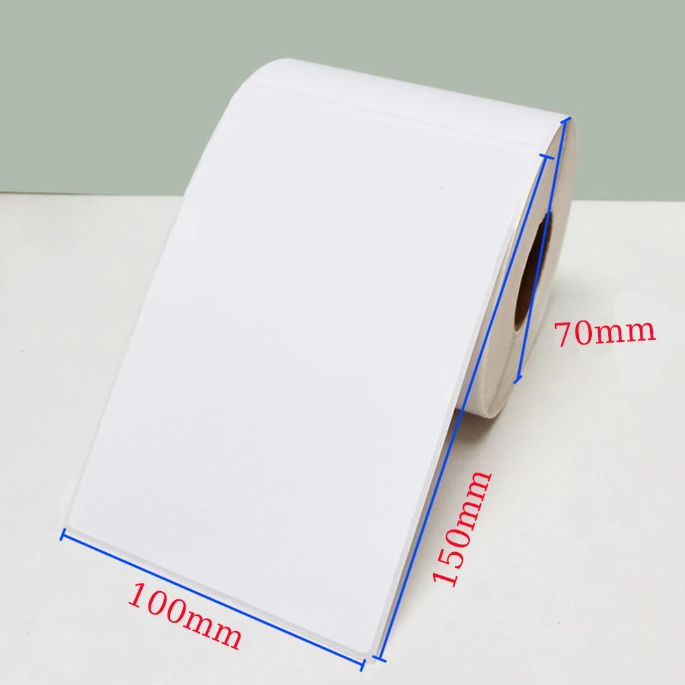 30mm To 80mm Width Self Adhesive Thermal Label Stickers Supports 4 X 6 Inch Shipping Direct Thermal Labels For Logistics