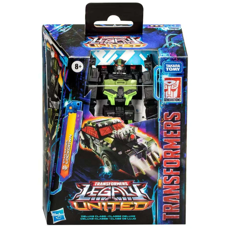 Nagelneu in der Originalverpackung Transformer G1 Lockdown Actionfiguren Studiodekoration Figur Ornamente Roboter Weihnachtsgeschenke Spielzeug