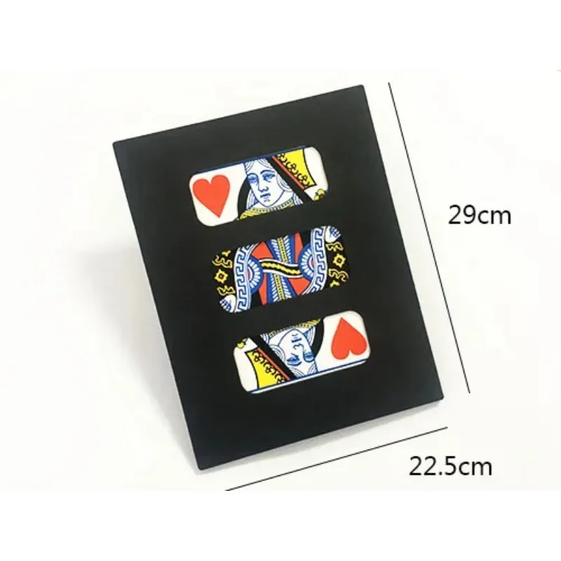 جامبو متعرج بطاقة الخدع السحرية جامبو بوكر بطاقة قطع واستعادة ماجيا الساحر المرحلة للتحايل الدعامة المعادن اللعب الكلاسيكية متعة