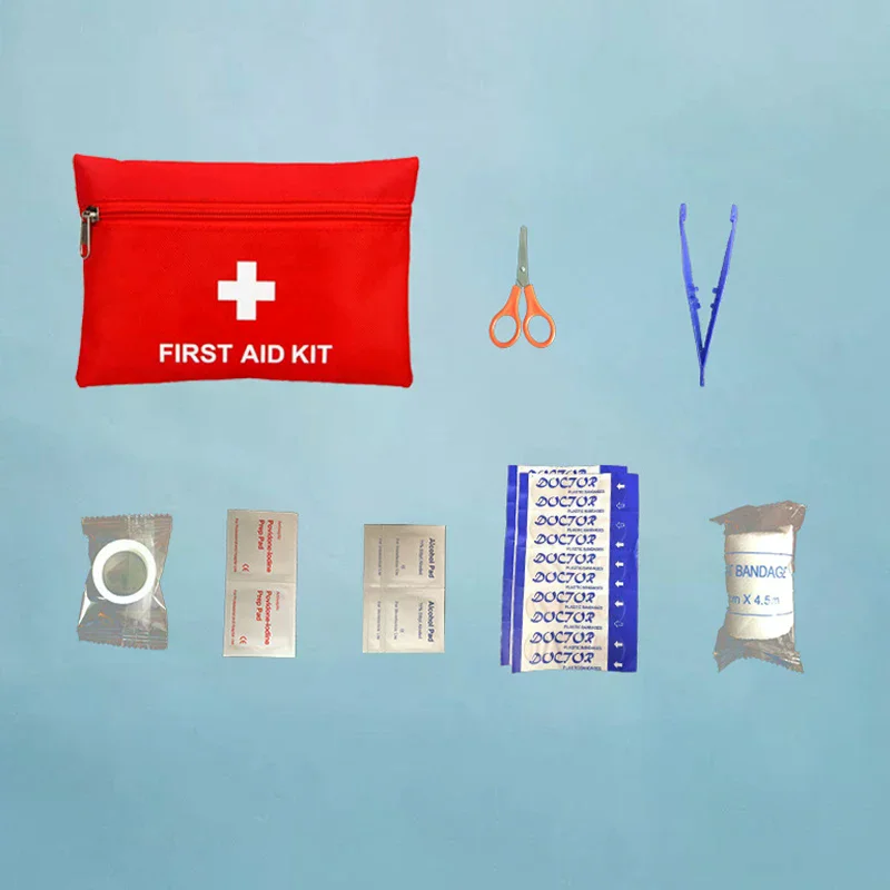 Erste-Hilfe-Set, Auto-Notfall-Set, Rettungsset, Familie, Outdoor, tragbar, lebensrettendes Kit-Set