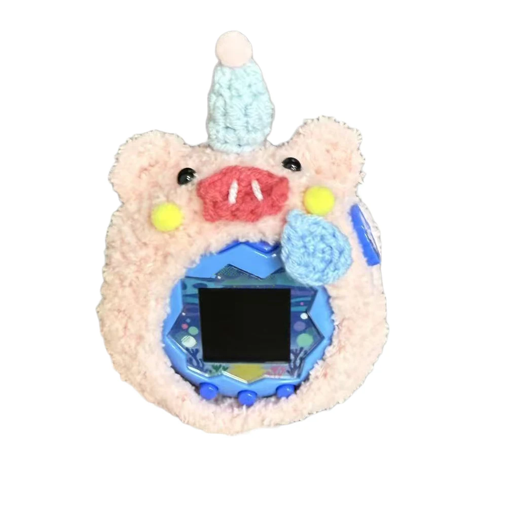 

Protective Cover For Tamagotchi Paradise Colorful Woolen Plush Protective Cover Anti-Scratch Decorative for Tamagotchi Paradise