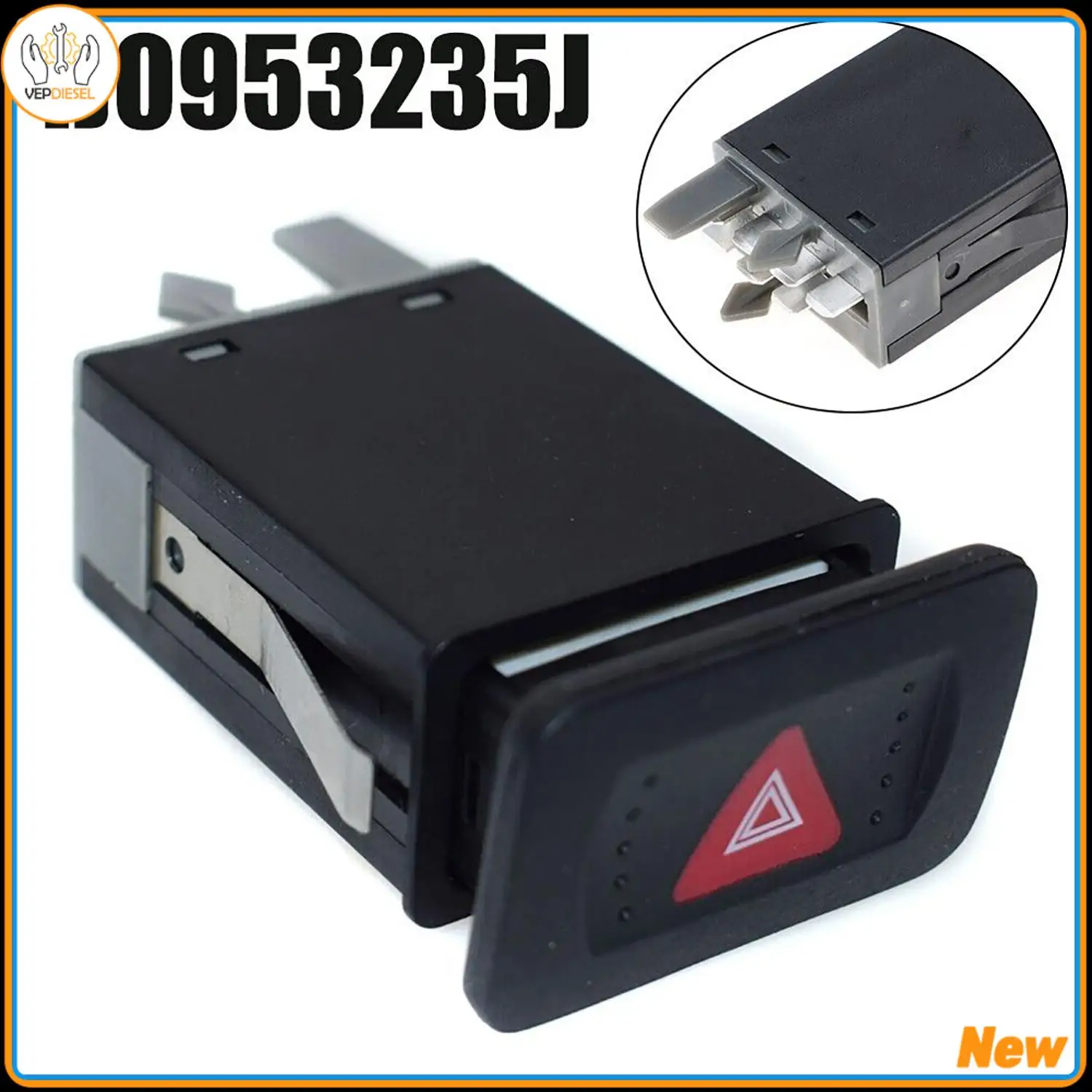 

1 шт. предупреждение о опасности приборной панели, реле переключателя индикатора для VW Golf MK4 Bora 1J 0953235 C 1J 0953235 C Автозапчасти