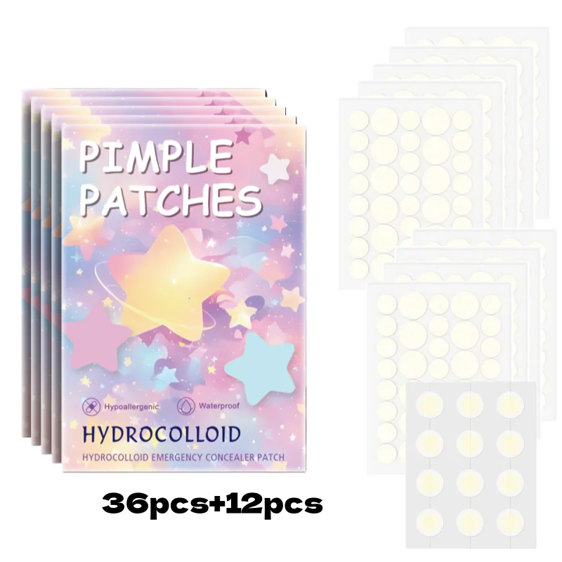 Parches para el acné debajo del maquillaje: pegatinas hidrocoloides verdaderamente invisibles para proteger las imperfecciones durante todo el día.