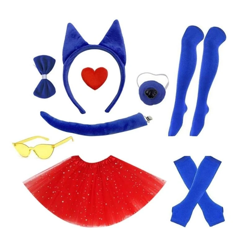 Costume cão cães y5gc acessório dramatização animais para crianças adultas bandeira adulta