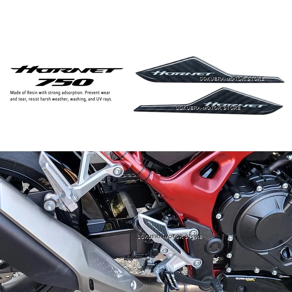 

For Honda Hornet CB750 2022 Motorcycle Pedestones 3D Resin Protection Sticker