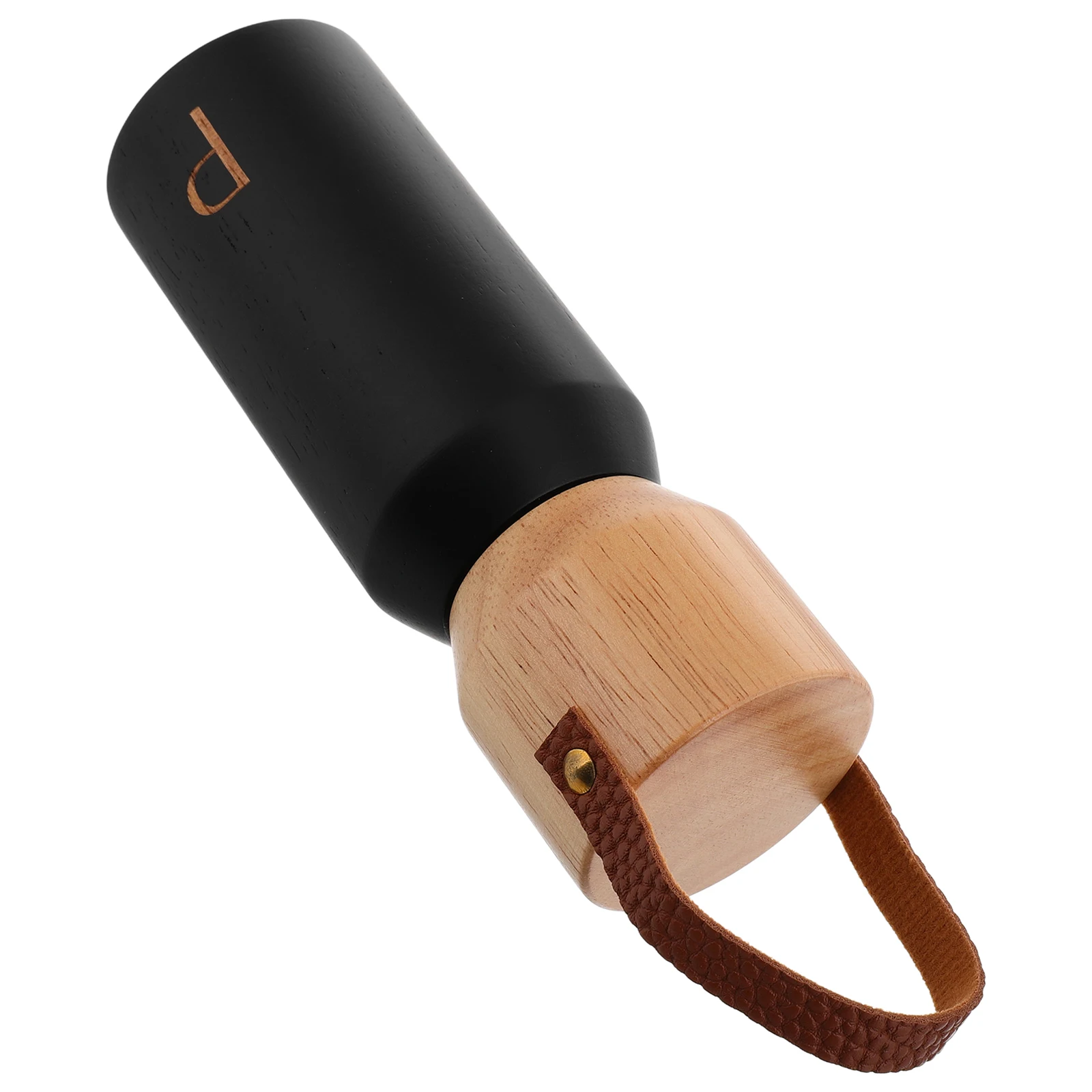 

Pepper Grinder Mill Black Portable Salt Shaker Refillable Travel Manual Spice Grinder Bottle Kitchen Tool Wooden Design Salt