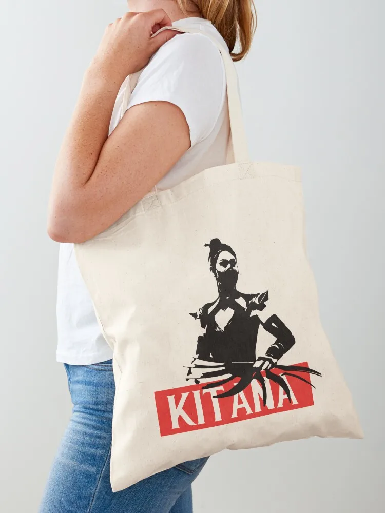 Kitana Tote Bag Portable shopping bag Customizable tote bag Canvas Tote