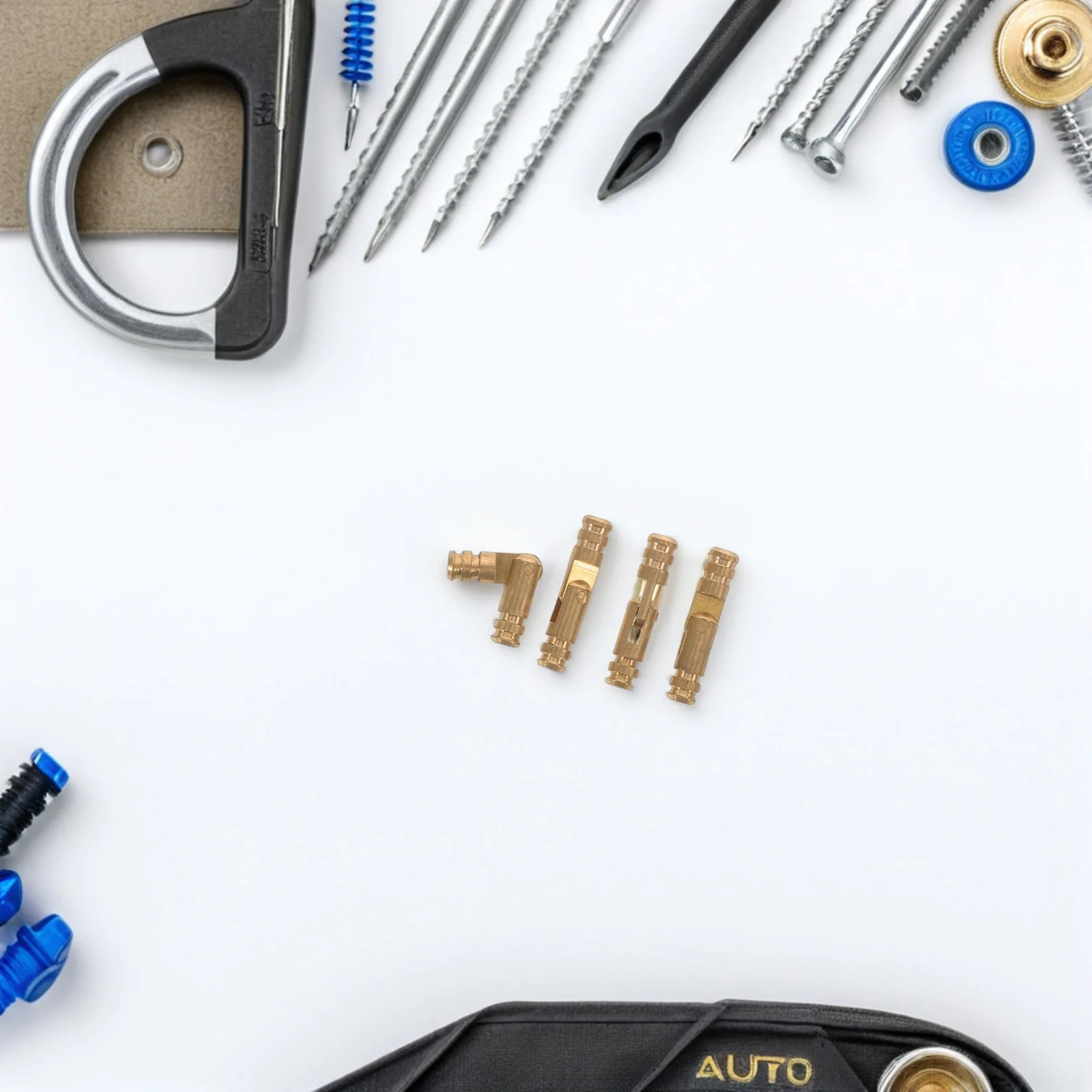 

25pcs Jewelry Box Brass Solid Invisible Concealed Barrel For Wooden Boxes Silent Opening Hidden Cabinet Hardware Small Hinges