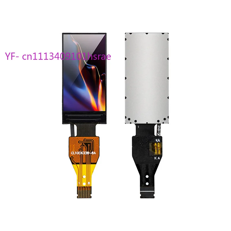 0.96 Inch TFT LCD Color Screen, IPS Display 80*160, ST7735 Driver, 4-Wire SPI, 8Pin Connector
