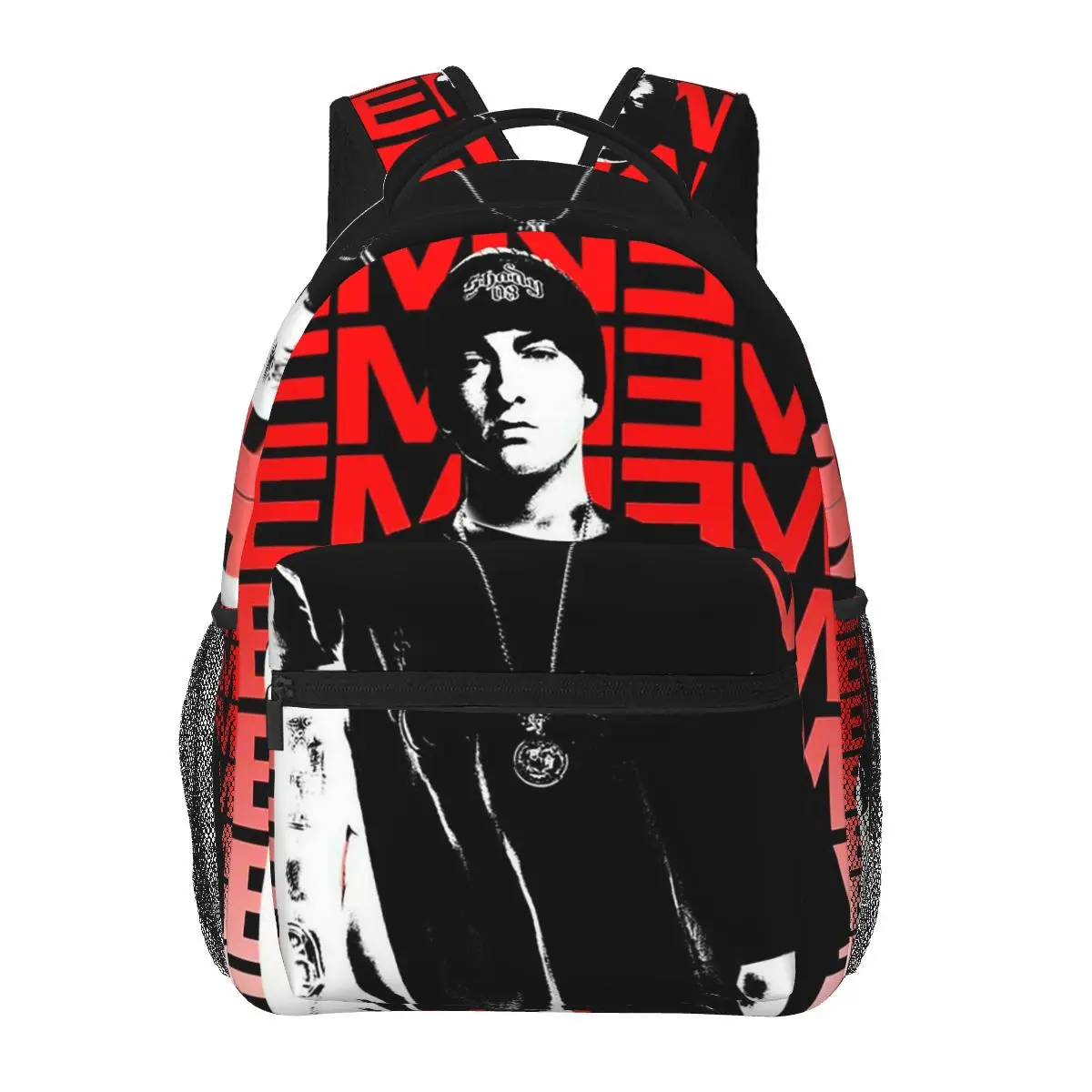 Shady Eminem Kids Backpacks Boys Girls Bookbag Students School Bags Cartoon Kids Rucksack Shoulder Bag Large Capacity