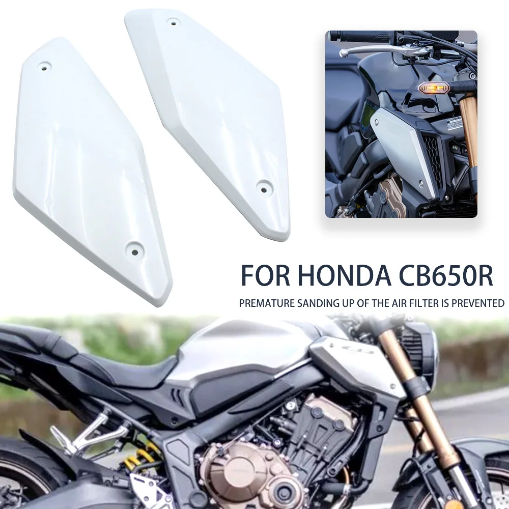 

Motorcycle Frame Side Panel Guard Cover Shell Protector For Honda CB650R 2019 2020 2021 Intake Pipe Protective Shell