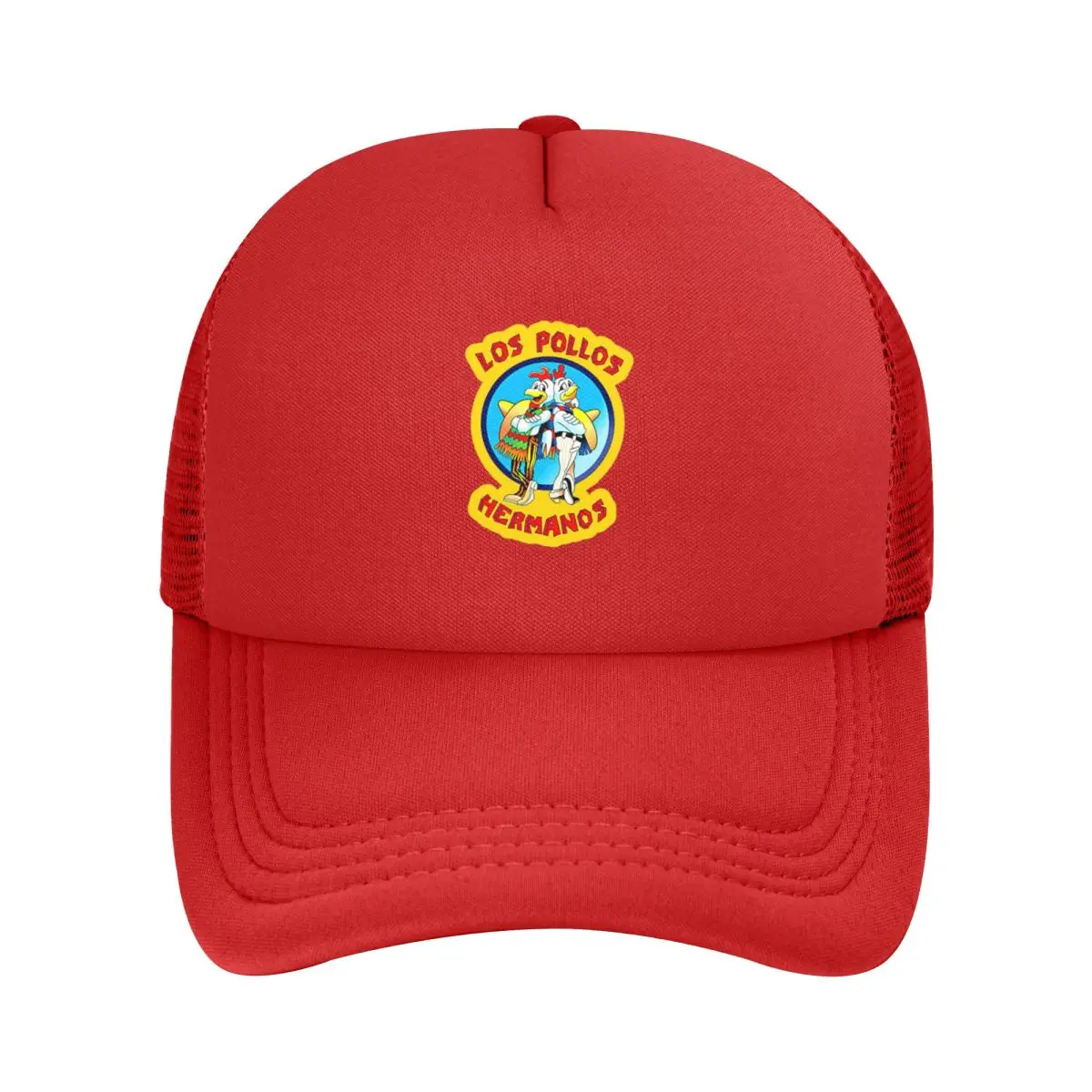 Los Pollos Hermanos Mesh Baseball Caps Snapback Fashion Baseball Hats Breathable Casual Casquette Outdoor For Men's And Women's