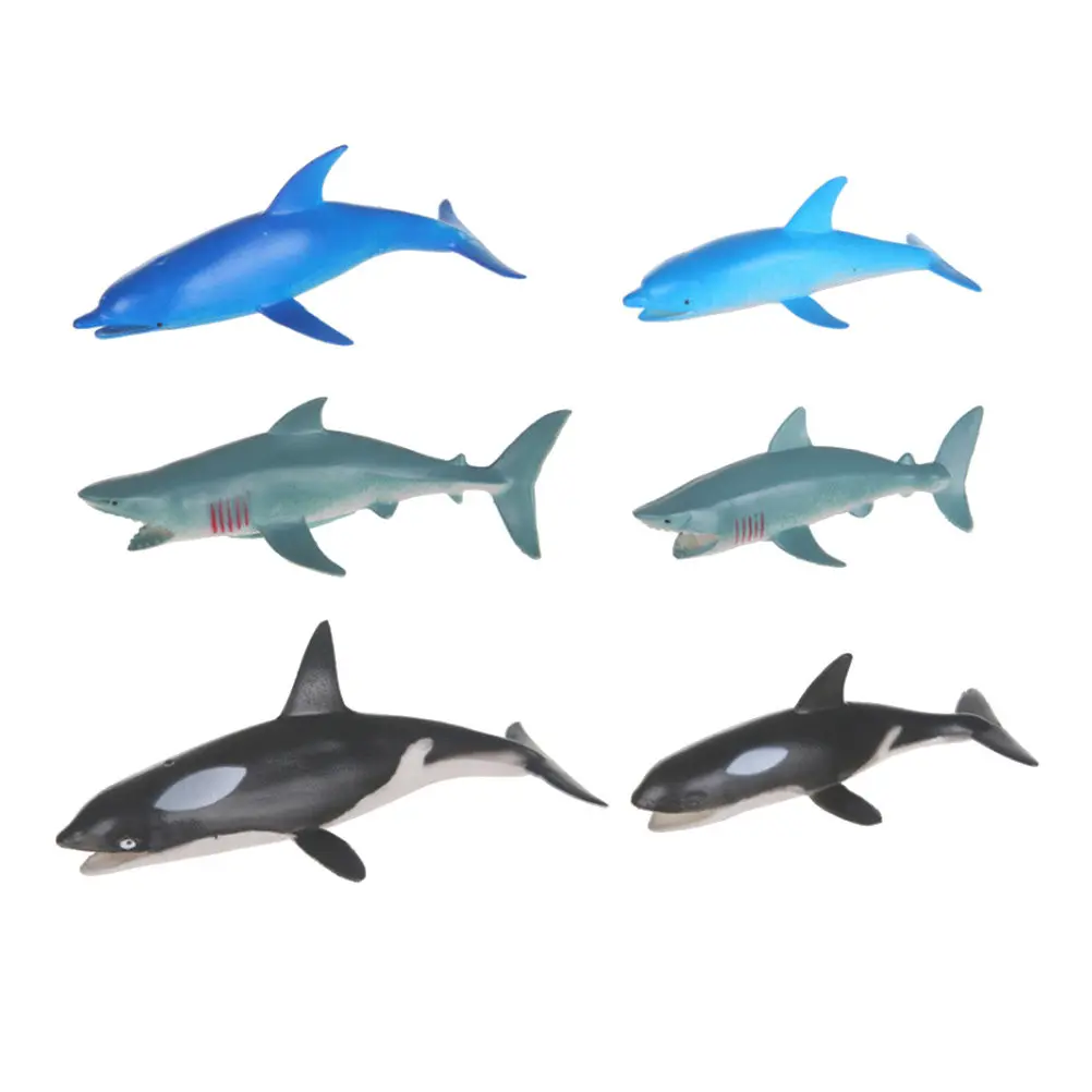 6pcs-lifelike-shark-set-realistic-ocean-animal-craft-for-photography-props-teaching-aid-home-decoration-kids-gift