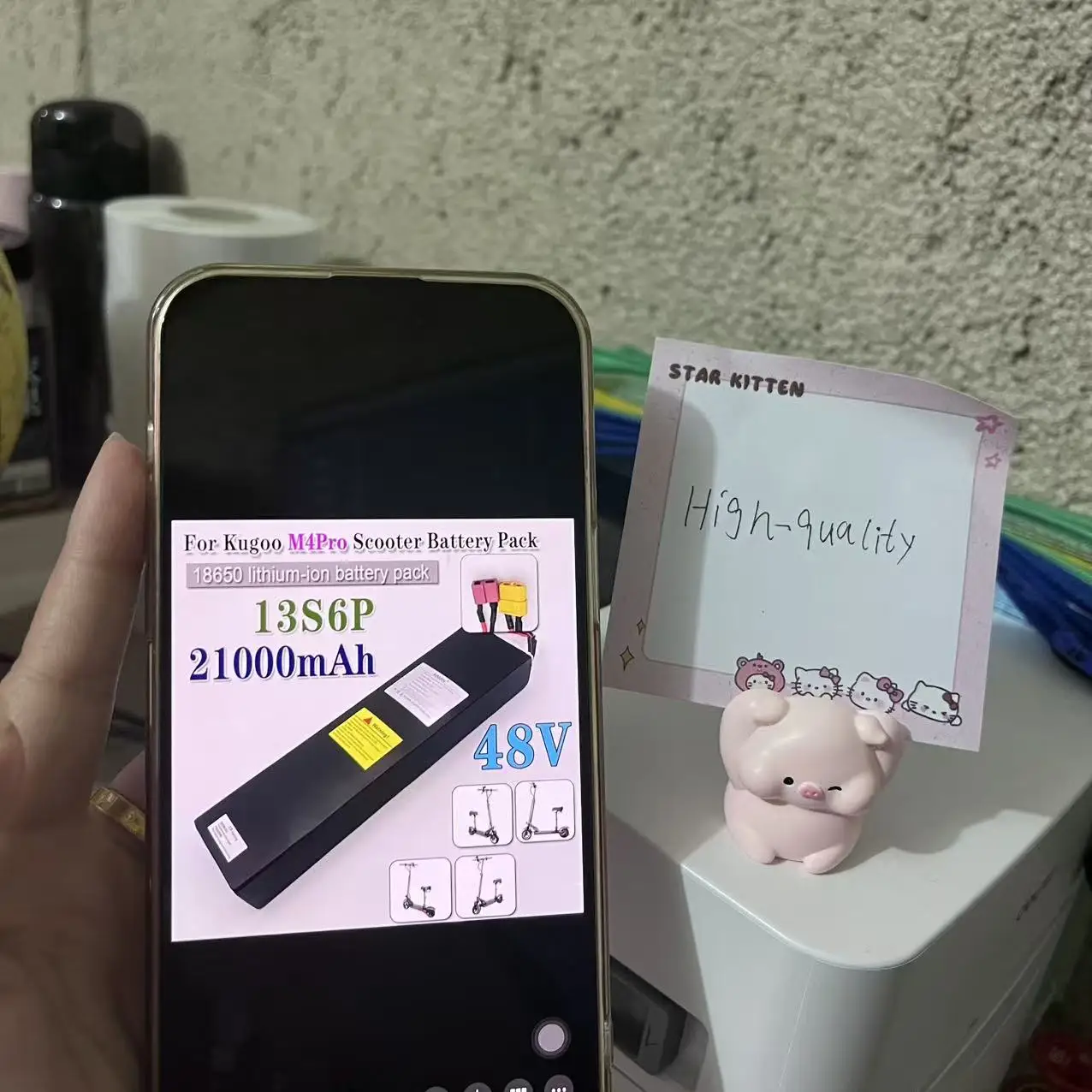 

48V 21AH For Kugoo M4 Pro electric scooter 18650 13S6P Li-ion battery pack，Long lasting battery life