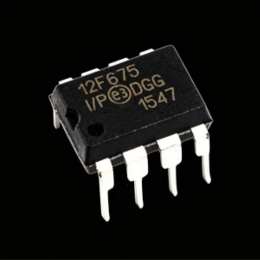 12F675  -I/P     PIC12F675-I/P     DIP8     (Product quantity: 100 pieces)