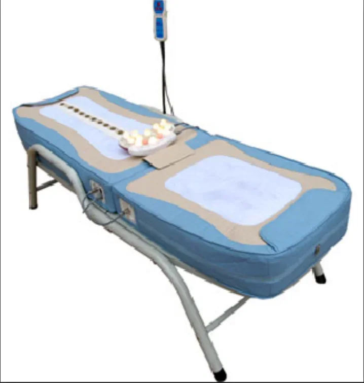 Whole Body Jade Roller Heating Massage Bed