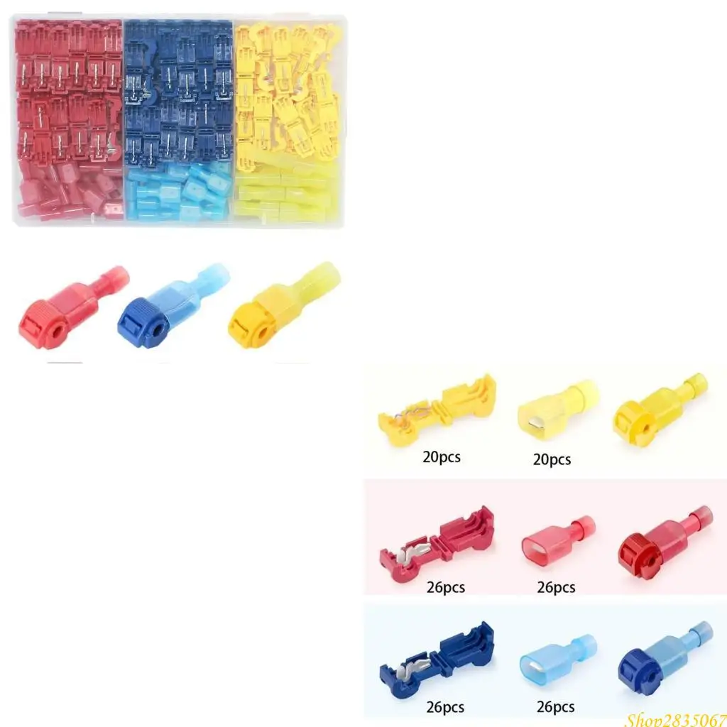 

144pcs Изолированные клеммы обжима