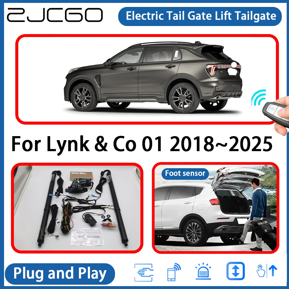 

for Lynk & Co 01 2018~2025 Automatic Powered Tailgate Power Liftgate Electric Tail Gate Lift Assisting System