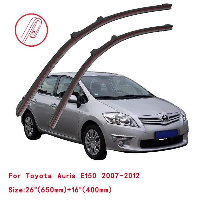 For Toyota Auris Estate E15 E150 E180 1.4 1.6 1.8 2007 2008 2010 2012 2013 2015 2017 2020 Double Rubber Car Windshield Wiper