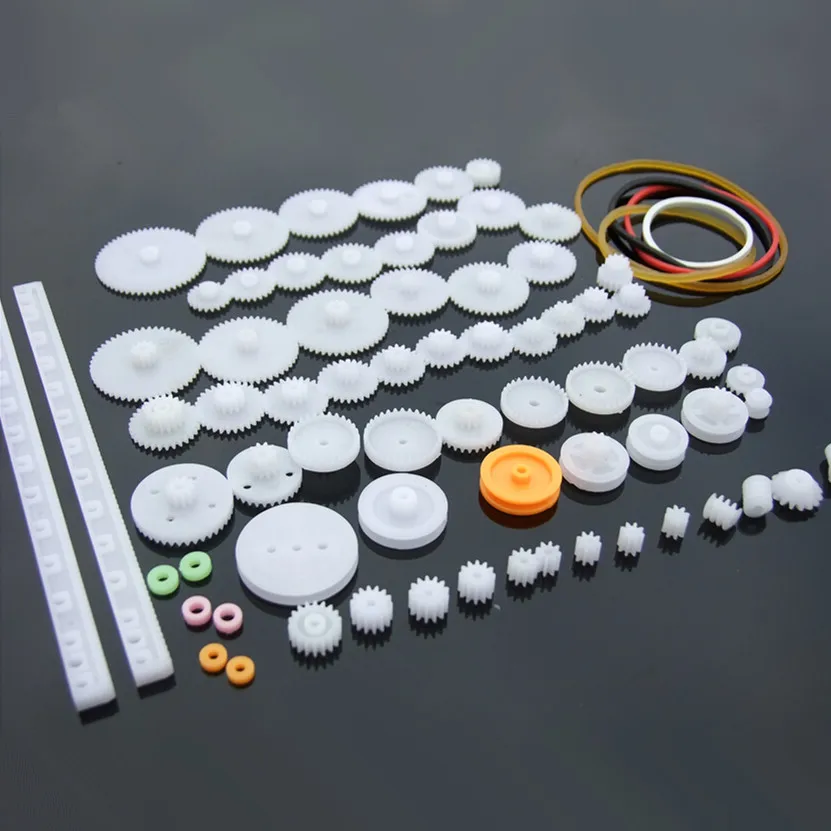 

75 kinds of plastic gear bags, technology makes DIY models